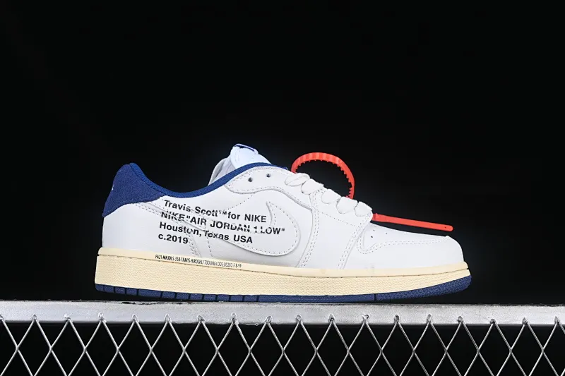 All categories Air Jordan Jordan series basketball shoes Air Jordan 1 Low Travis Scott x Air Jordan 1 Low OG AJ1 Joe 1 undercut low top DH7890-111